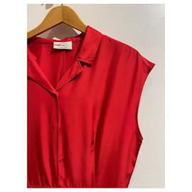 Prada-PRADA  Dresses T.it 44 silk-Red