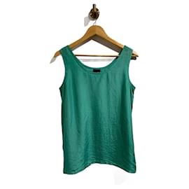 Fendi-FENDI Hauts T.IT 40 Soie-Vert