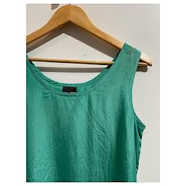 Fendi-FENDI Hauts T.IT 40 Soie-Vert