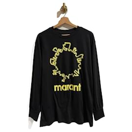 Isabel Marant-Camisetas ISABEL MARANT.Algodón S Internacional-Negro
