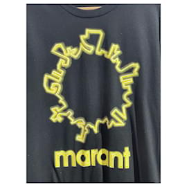 Isabel Marant-Camisetas ISABEL MARANT.Algodón S Internacional-Negro
