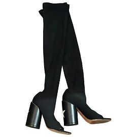 GIVENCHY Boots T.EU 37 Cloth Black
