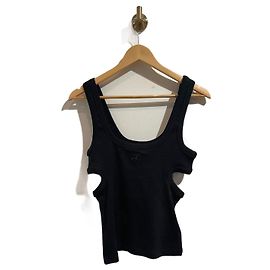 COURREGES Top T.Cotone L internazionale Nero
