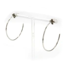 Chrome Hearts Orecchini circolari Argento