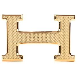 Hermès-Zubehör Nur HERMES-Schnalle / Gürtelschnalle aus goldenem Metall - 101543-Golden