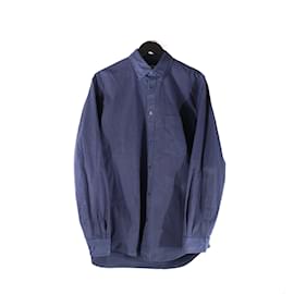 Balenciaga-BALENCIAGA Tops Camiseta.fr 36 Algodón-Azul marino