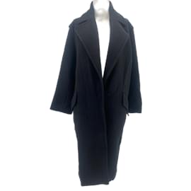 Iro-IRO  Coats T.fr 36 Wool-Black