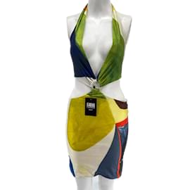 Autre Marque-FARAI LONDON Kleider T.Internationales S-Polyester-Mehrfarben