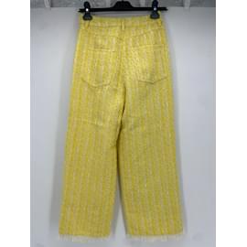 Staud-STAUD  Trousers T.US 2 Polyester-Yellow