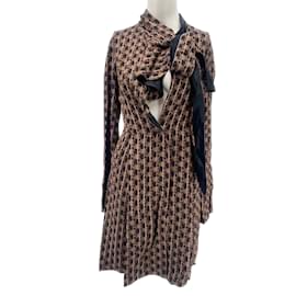 Lanvin-LANVIN  Dresses T.fr 36 Polyester-Brown