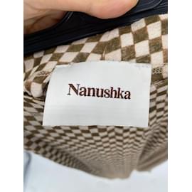 Nanushka-Pantalon NANUSHKA T.fr 36 polyestyer-Marron