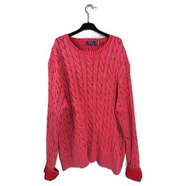 Pull en tricot Polo Ralph Lauren Rose Coton XXL Rose