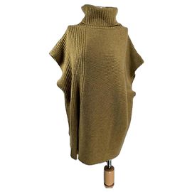 Autre Marque Hawico Oversize Cashmere Sweater Green Green