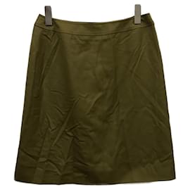 Chanel-Chanel Wrap Skirt-Khaki
