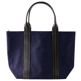 Borsa Shopper in Denim - Vanessa Bruno - Cotone - Denim Blu Blu