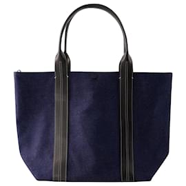 Vanessa Bruno-Denim Shopper Bag - Vanessa Bruno - Cotton - Blue Denim-Blue