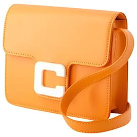 Carel-Michelle Umhängetasche – Carel – Leder – Orange-Orange