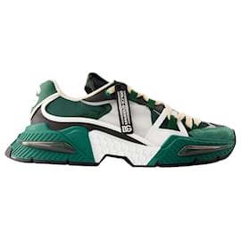 Dolce & Gabbana-Airmaster Sneakers - Dolce&Gabbana - Nylon - Green/Black-Green