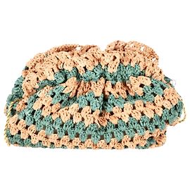 Loeffler Randall Willa Bag in Multicolor Straw Other Python print