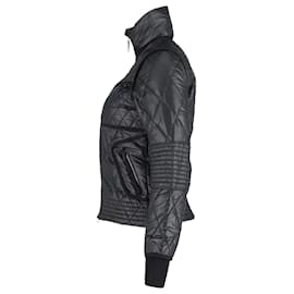 Autre Marque-Stella McCartney X Adidas Short Quilted Puffer Jacket in Black Polyester-Black