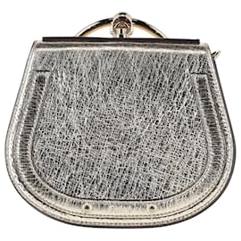 Chloé-Borsa Chloé Nile piccola con bracciale in pelle color oro metallizzato-D'oro