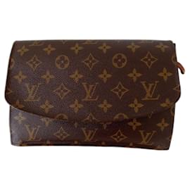 Louis Vuitton-Louis Vuitton Vintage Clutch-Dark brown