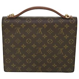 Louis Vuitton-Louis Vuitton Monogram Monceau 28 Hand Bag 2way M51185 LV Auth yk8957-Monogram