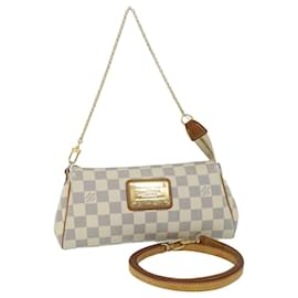 Louis Vuitton-LOUIS VUITTON Damier Azur Eva Shoulder Bag 2way N55214 LV Auth 55836-Other