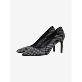 Saint Laurent-Black studded pumps - size EU 37.5-Black