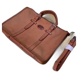 Autre Marque La Martina cartable Homme en cuir Marron