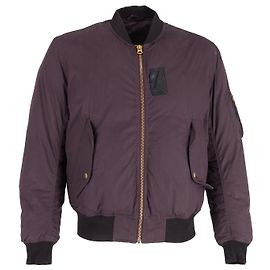 Cazadora bomber de algodón burdeos de Acne Studios Burdeos