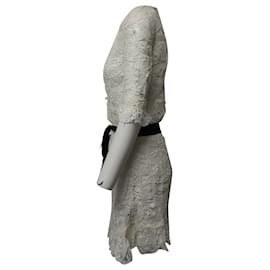 Ralph Lauren-Ralph Lauren Lace Dress in White Cotton-White