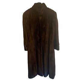 Autre Marque Saga Mink pelliccia di visone nero a pelo intero Nero