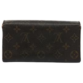 Louis Vuitton-LOUIS VUITTON Portafoglio lungo con monogramma Sarah Portafoglio M60531 LV Aut 56153-Monogramma