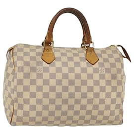 Louis Vuitton-Louis Vuitton Damier Azur Speedy 30 Borsa a mano N41533 LV Aut 55083-Altro