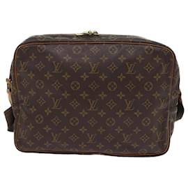 Louis Vuitton-LOUIS VUITTON Monogram Reporter GM Shoulder Bag M45252 LV Auth 55480-Monogram