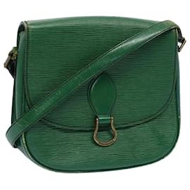 Louis Vuitton-LOUIS VUITTON Epi Saint Cloud GM Shoulder Bag Green M52194 LV Auth 54543-Green