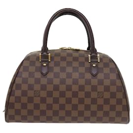 Louis Vuitton-LOUIS VUITTON Damier Ebene Rivera MM Handtasche N41434 LV Auth am5069-Andere