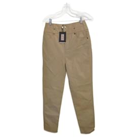 Twin Set-Pants, leggings-Light brown