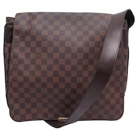 Louis Vuitton-LOUIS VUITTON BESACE BOLSO ABADESAS DAMIER EBENE M45257 Bolsa de hombro-Castaño