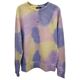 Apc a.P.C. Julie Tie Dye-print Sweatshirt in Multicolor Organic Cotton Multiple colors