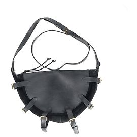 Borsa a tracolla Altuzarra Play Bag in pelle nera Nero
