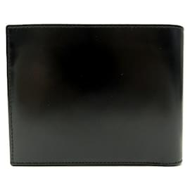 St Dupont-NEW ST DUPONT WALLET BLACK LEATHER WALLET NEW LEATHER WALLET-Black