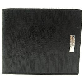 NEW ST DUPONT WALLET BLACK LEATHER WALLET NEW LEATHER WALLET Black