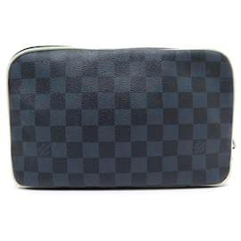Louis Vuitton-Bolsa Louis Vuitton para produtos de higiene pessoal N41608 COPA COBALT AMERICA VERIFICADA 2017 bolsa-Azul marinho