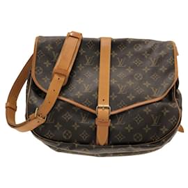 Louis Vuitton-Louis Vuitton Saumur 35-Marron