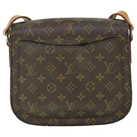 Louis Vuitton-LOUIS VUITTON Monogram Saint Cloud GM Shoulder Bag M51242 LV Auth 56208-Monogram