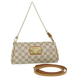 Louis Vuitton-LOUIS VUITTON Damier Azur Eva Shoulder Bag 2way N55214 LV Auth 55519-Other