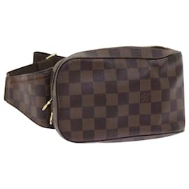 Louis Vuitton-LOUIS VUITTON Damier Ebene Geronimos Shoulder Bag N51994 LV Auth 55896-Other