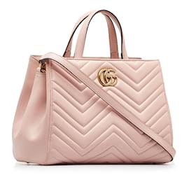 Gucci-GUCCI Handbags GG Marmont-Pink